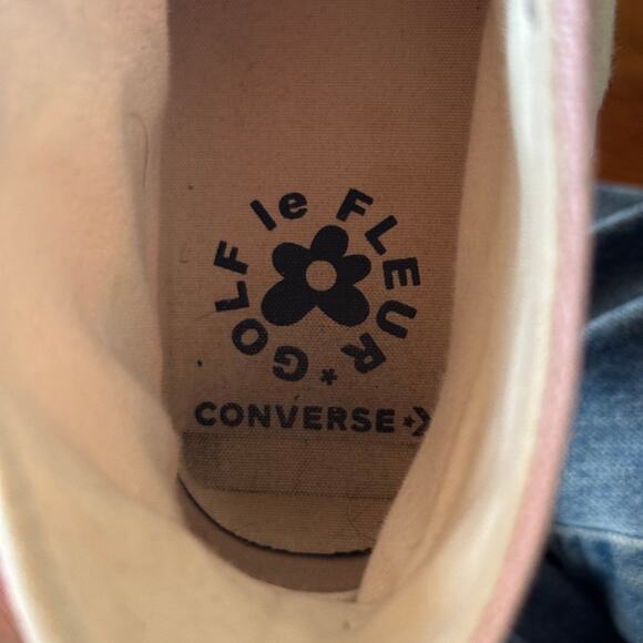 Golf Le Fleur Converse Chuck Taylor Pink Limited Edition Sz8 Women - Picture 6 of 7